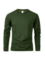 Men’s Long Sleeve T Shirts Casual Round Neck Moisture Wicking Tees Male Tops Sports comfortable versatile Men’s T-shirts
