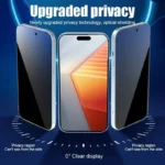 Oleophobic Coating Privacy Screen Protector For iPhone 17 Pro Max 16 15 13 11 14 12 Air 16E Mini SE 7 XR Dust Free Installation - Image 2