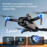 V168 Pro MAX GPS Drone 8K Professional HD Camera 5G WIFI FPV 360° Obstacle Avoidance Brushless Large Screen RC Quadcopter - Image 6