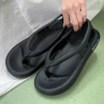 Summer Men’s Sandals Outdoor Fashion Roman Sandals Beach Anti slip Casual Lightweight Open Toe Slippers Boys’ Flip-flops