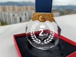 1st 2nd 3rd Place Crystal Trophy - Champion, Runner-Up & Bronze Award Pendants for Sports, Competitions, Ceremonies - Image 3