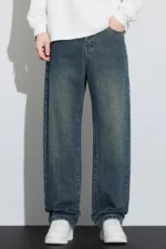 Unisex Relaxed Vintage Blue Jeans