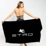 Brand E-Etro Microfiber Blanket Quick Drying Beach Towels Oversized Printing Super Absorbent Pool Towel Blanket - Image 6