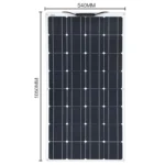 1000W-6000W Flexible Monocrystalline Silicon Solar Panel 18V Flexible Waterproof Solar Panel Outdoor Housing Vehicle Solar Panel - Image 4