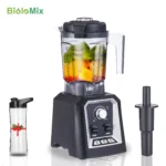 BioloMix Automatic Program Professional Kitchen Smoothie Blender BPA FREE 2L Low-profile Jar Food Mixer Juicer Ice Crusher - Image 7