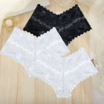 3Pcs Women Panties Sexy Lace Female Underpants Plus Size Underwear Large Size Lightweight Seamless Low Waist Briefs Breathable - Image 8