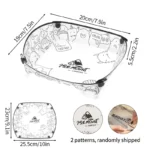 Collapsible Bowl Set Outdoor Camping Foldable Tableware Ultralight Portable Plastic Folding Bowl Dinner Plate Cup Travel Picnic - Image 11