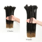 Human Hair Dreadlocks Loc Extensions Kinky Straight Wholesale Crochet Braids  Remy Hair Extensions 10 20 40 60 Strands - Image 5