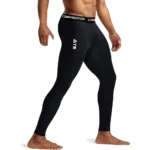 Men’s Compression Leggings High Elastic Quick Dry Breathable Sports Base Layer for Gym Running Basketball Workout