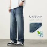 Summer Thin Men's Casual Loose Jeans