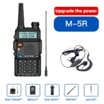 1/2PCS Baofeng M-5R Wireless Copy Frequency Two Way Radio Walkie Talkie Multi Band AM Long Range For UV-5R Two Way Ham Radio For