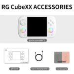 ANBERNIC RG CubeXX & RG40XX H & RG35XX H Retro Handheld Game Console H700 Linux  64-bit 5000 Video Games Supports WIFI Bluetooth