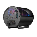 WJCOOLMAN Yuanqidan Circular side-opening desktop mini computer case compatible with 240 water cooling - Image 6