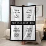1pc Personalized picture and text customized blankets, gift blankets tailored for children, parents, lovers, lovers, and friends - Image 12