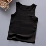 Fashion Children T-shirts for Girls Candy Color Baby Boys Graphic Tee Cotton Vest Tops Kids Summer Clothes Sleeveless T-Shirt - Image 11