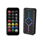UPSIREN U-H8 5V 3PIN ARGB＆4PIN PWM HUB Computer Case Fan Light Synchronous Bottom magnetic design with Remote Control