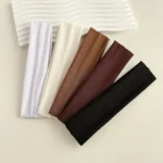 Four Seasons Solid Sports Headbands For Women Fitness Running Yoga Solid Color Elastic Hairbands Stretch Makeup Hair Accessories
