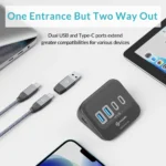 PHIXERO USB 3.2 Docking Station Hub 10Gbps Splitter Switch Dock Multi Port SD Card Socket Type C Gen2 for Surface PC Laptop 3.0 - Image 4