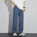Summer Ultra-thin Baggy Jeans Men’s classics Vintage Trousers Lyocell