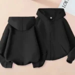 New Solid Color Children’s Fashion Kids Boy Hoodies Zip Up Spring Autumn Girls Casual Zipper Sweatshirt Kids Hoodies Sweatshirt