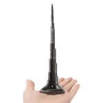 Alloy Tower Model Tower Model Burj Khalifa Tower Model Alloy Miniature Dubai Tower Model Arts Craft  Home Desktop Decor