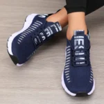 Women’s Sports Shoes Mesh Lightweight Soft Sole Jogging Strap Breathable Fashion