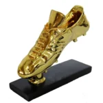 Golden Boot Award Resin Charms Football Match Soccer Fans Souvenir GOLD Plating Shoe Trophy Gift Home Office Decoration Model - Image 6