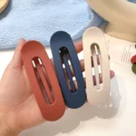 Fashion Matte Flat Hair Clips Duck Billed Clips  Accessories Matte Hairpins Hairgrips Bangs Barrettes Girls Hair Accessories - Image 26
