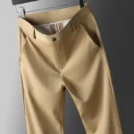 Four-Way Stretch Business Casual Pants for Men, Spring/Autumn Dress Pants, Men's Trousers, Formal Pants, Casual Elastic Dress Pa - Image 5