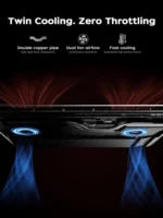 KAMRUI Gaming Laptop 16inch AMD Ryzen 9 6900HX 16GB LPDDR5 512GB M.2 NVMe PCIe3.0 SSD Radeon 680M Win11PRO WiFi6 Backlit KB Book