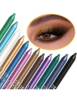 Waterproof Eyeliner Pencil Set A Combination of Multiple Colors Creates The Perfect eye Makeup Shimmering Multi-Color Eyeshadow