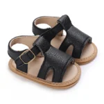 Fashionable 0-18M Baby Sandals With PU Upper High-Quality Soft Sole Anti Slip Exposed Toes Summer Outdoor First Walk - Image 8