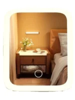 LED Smart Vanity Mirror with Light: Portable Desktop Makeup Mirror for Dorms & Bedrooms. Adjustable Fill Light for Girls - Image 7