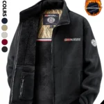 Men's Fleece Jacket, Soft and Skin-Friendly, Heat-Retaining and Wind-Resistant, Suitable for Daily Commuting, Home Leisure, Outdoor Walking, Casual Gatherings with Friends, Layering in Autumn and Winter, and Short Trips