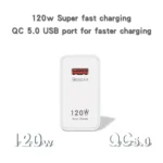 120W Gan USB Fast Charger Type C - Image 5
