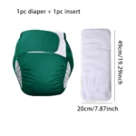 Adult Suede Cloth Diaper Waterproof Washable Pants Leakage Adjustable Incontinence Cotton Underwear Diaper Pants Men Women New - Image 11