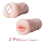 Male Soft Silicone Masturbation Cup Sex Toys 4D - Image 10