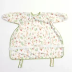 Elinfant Long Sleeve Baby Bibs Waterproof Feeding Eating Bibs Playing Painting Aprons Washable Coverall Highchair Cover