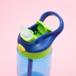 480ML Kids Water Cup Creative Safe Baby Feeding Cups with Straws Leakproof Water Bottles Outdoor Portable Children’s Cups