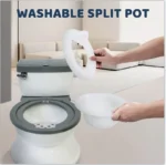 Children’s Potty Training Toilet  Seat Removable Portable for Toddlers and Children Easy to Clean and Assemble Household Toilet
