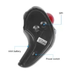 CHYI 2.4G Wireless Trackball Mouse USB Air Laser Mouse Ergonomic Handheld Optical Mause For Laptop PC Computer Right Left Hand - Image 4