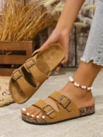 Women's Teen Mules New Spring and Summer Vintage Casual - Image 3