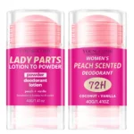 Body Odor Remover Antiperspirant Stick Peach Deodorant Underarm Removal For Women Man Honey Peach Stick Deodorant Stick 40g