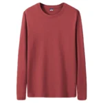 Fast Delivery T-Shirts Men Long Sleeves Tee Tops Male Autumn Plain Cotton Tshirts Plus Size 4XL 5XL Undershirts Man Clothing