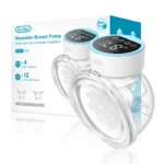 MAMIJOY Electric Breast Pumps With 19/24mm Flange Portable Hands Free Wearable Breast Pump Silent Comfort Breast Milk Extractor - Image 8