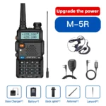 1/2PCS Baofeng M-5R Wireless Copy Frequency Two Way Radio Walkie Talkie Multi Band AM Long Range For UV-5R Two Way Ham Radio For
