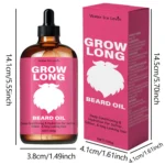 Levin Beard Oil: The Ultimate Blend for Growth & Shine. Deeply Moisturizes for a Softer, Silkier, and Manageable Beard - Image 6