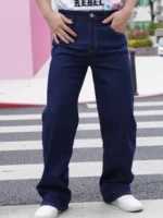 Versatile casual stretch fabric, summer new style men’s jeans
