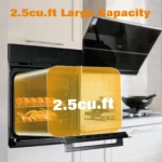 24 Inch Built-in Electric Oven, 2.5 Cu.ft Single Wall Convection Oven With 8 Cooking Modes, Touch Control, 3000W 240V - Image 2