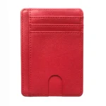 New RFID Blocking Men's Leather Wallet Slim Credit Card Holder Business Male Portable Mini Travel Purse For Man - Image 13